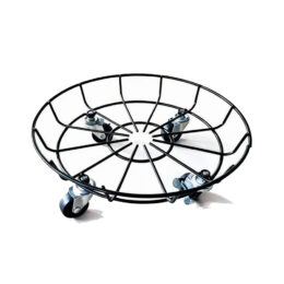 מעמד-סטנד עגול עם גלגלים לעציצים כבדים עשוי מתכת דגם 83038