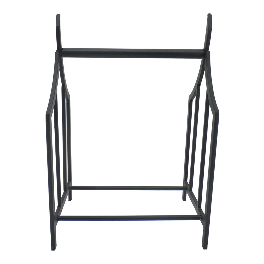 מתקן מעוצב מברזל לאחסון גזעי עץ דגם 98021 – תמונה 3