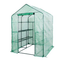 חממה ביתית 143X143 כוללת מדפים וכיסוי דגם 1602