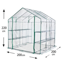 כיסוי לחממה ביתית 200X200 דגם CO-1619