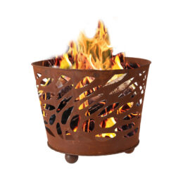 מדורת גן – קערת מדורה 45 ס"מ ממתכת לחימום ובישול בגינה או במרפסת דגם 8000010