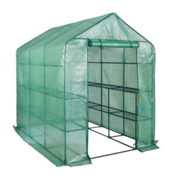 חממה ביתית 143×213 כוללת מדפים וכיסוי דגם 1610