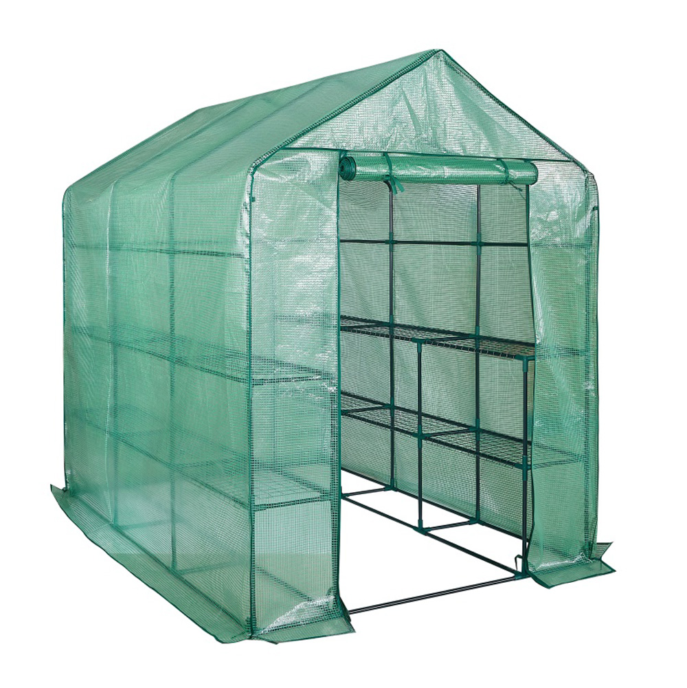 חממה ביתית 143x213 כוללת מדפים וכיסוי דגם 1610