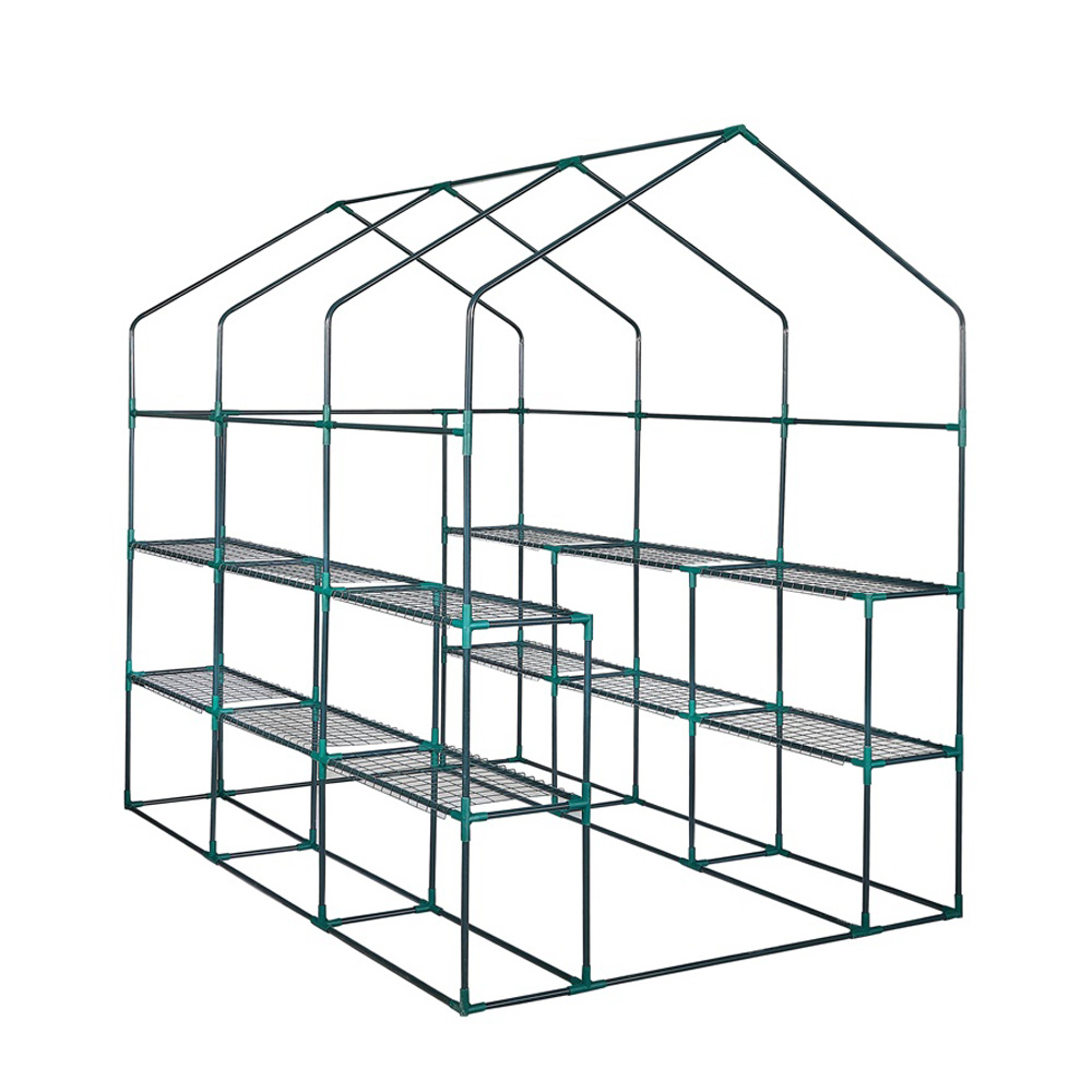 חממה ביתית 143x213 כוללת מדפים וכיסוי דגם 1610 – תמונה 5