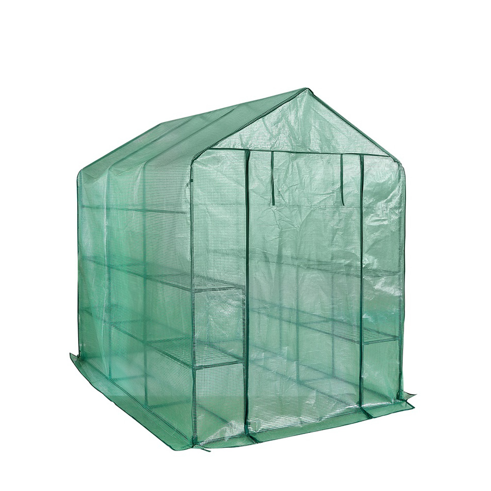 חממה ביתית 143x213 כוללת מדפים וכיסוי דגם 1610 – תמונה 2