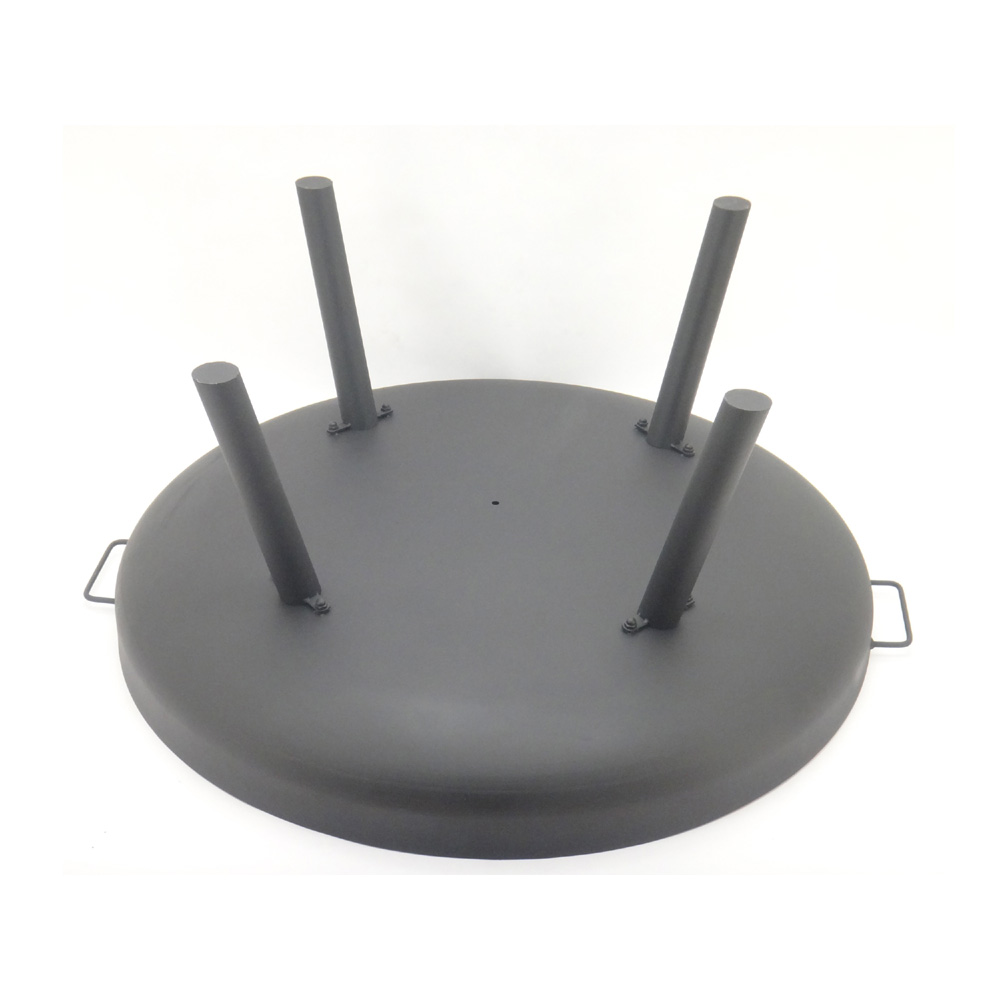 מדורת גן - קערת מדורה 100 ס"מ ממתכת לחימום ובישול בגינה דגם 99555 – תמונה 3