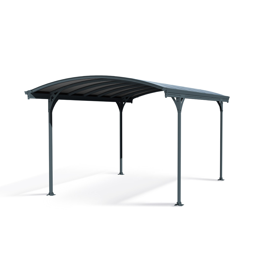 חניה לרכב 2.9x5 מ' בגוון אפור מבית פלרם - Canopia ישראל דגם 702348 VITORIA – תמונה 7